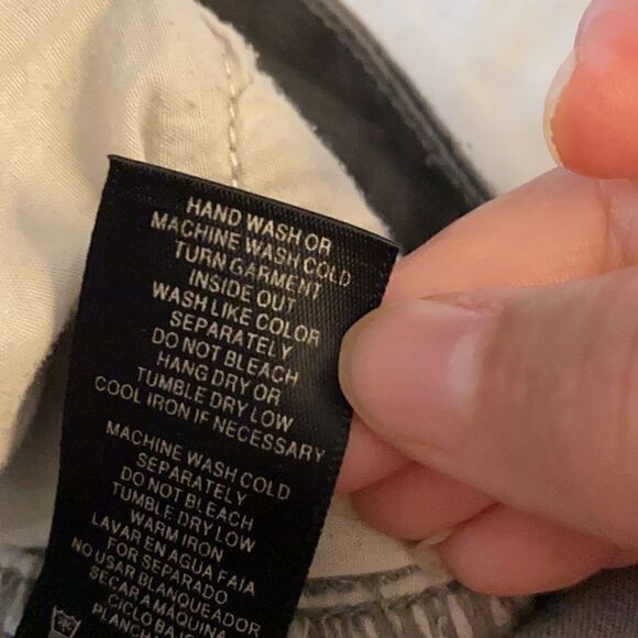 La Belle Roc Skinny Distressed Patched Jeans 5/6 - Picture 15 of 15